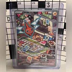 Rotom illustration rare Pokemon card